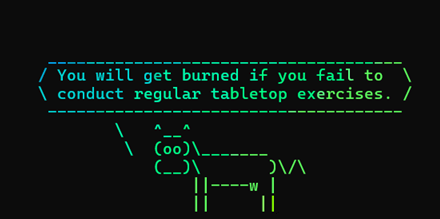 Tabletop exercises: a sure-fire way to prepare for disaster